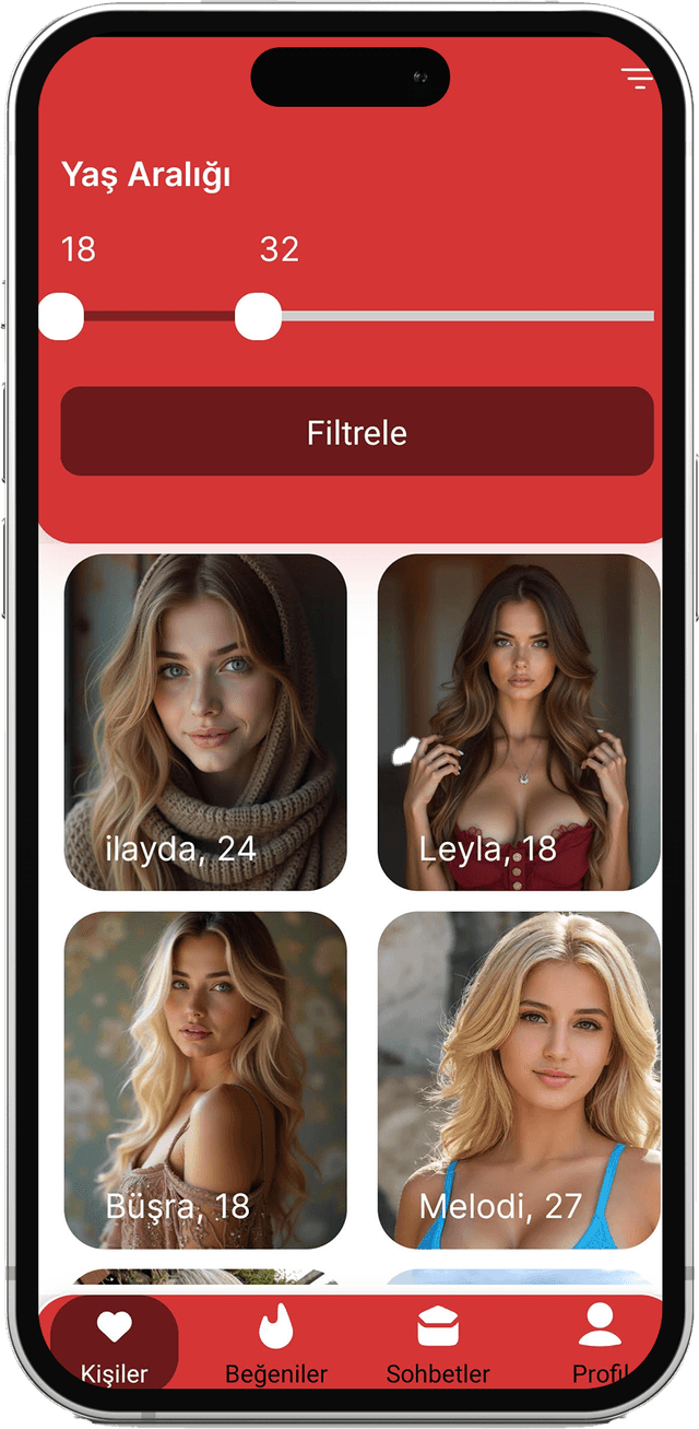 Hazz Dating App Uygulama Önizlemesi